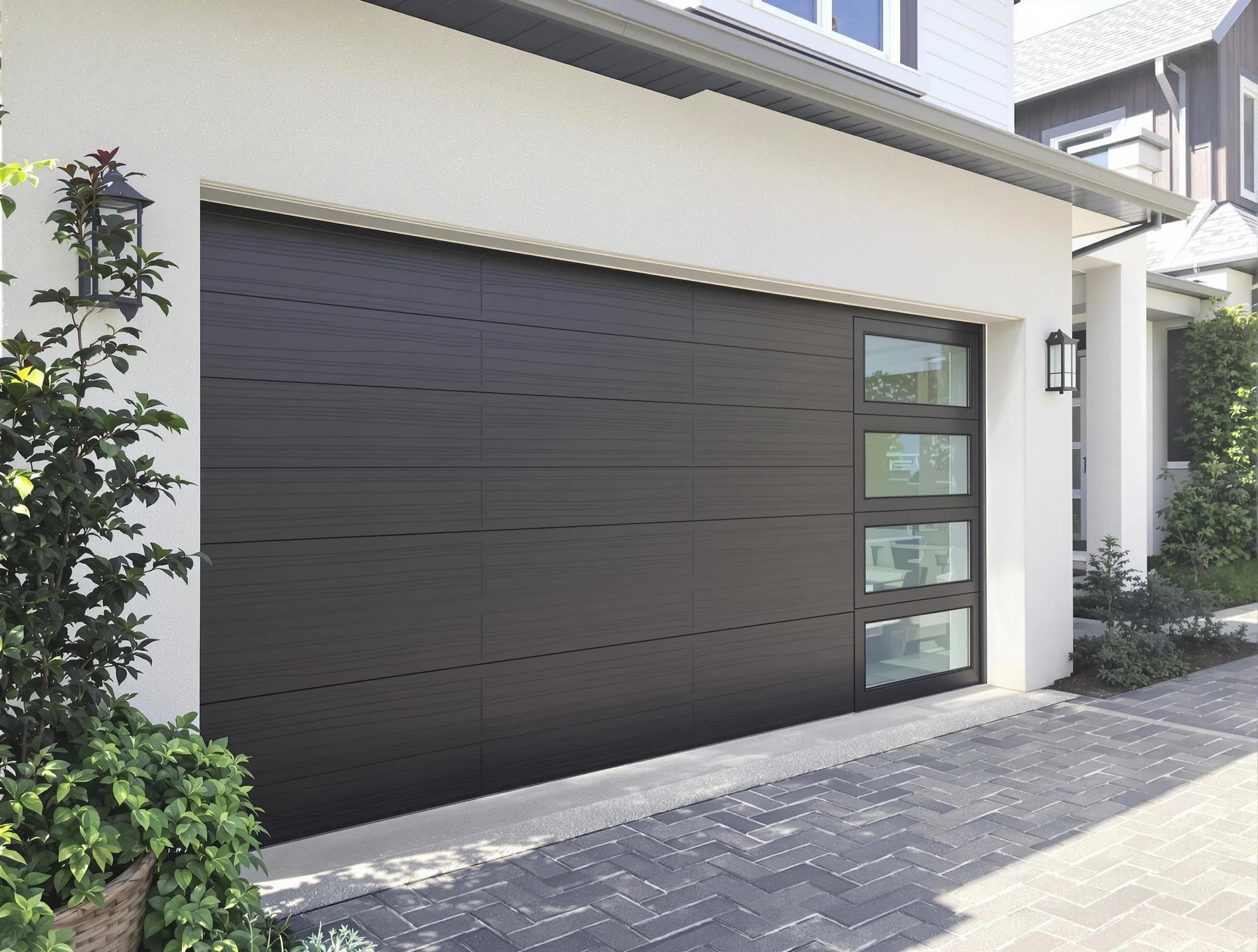 Custom garage door installation by Chelsea Garage Door Repair in Chelsea