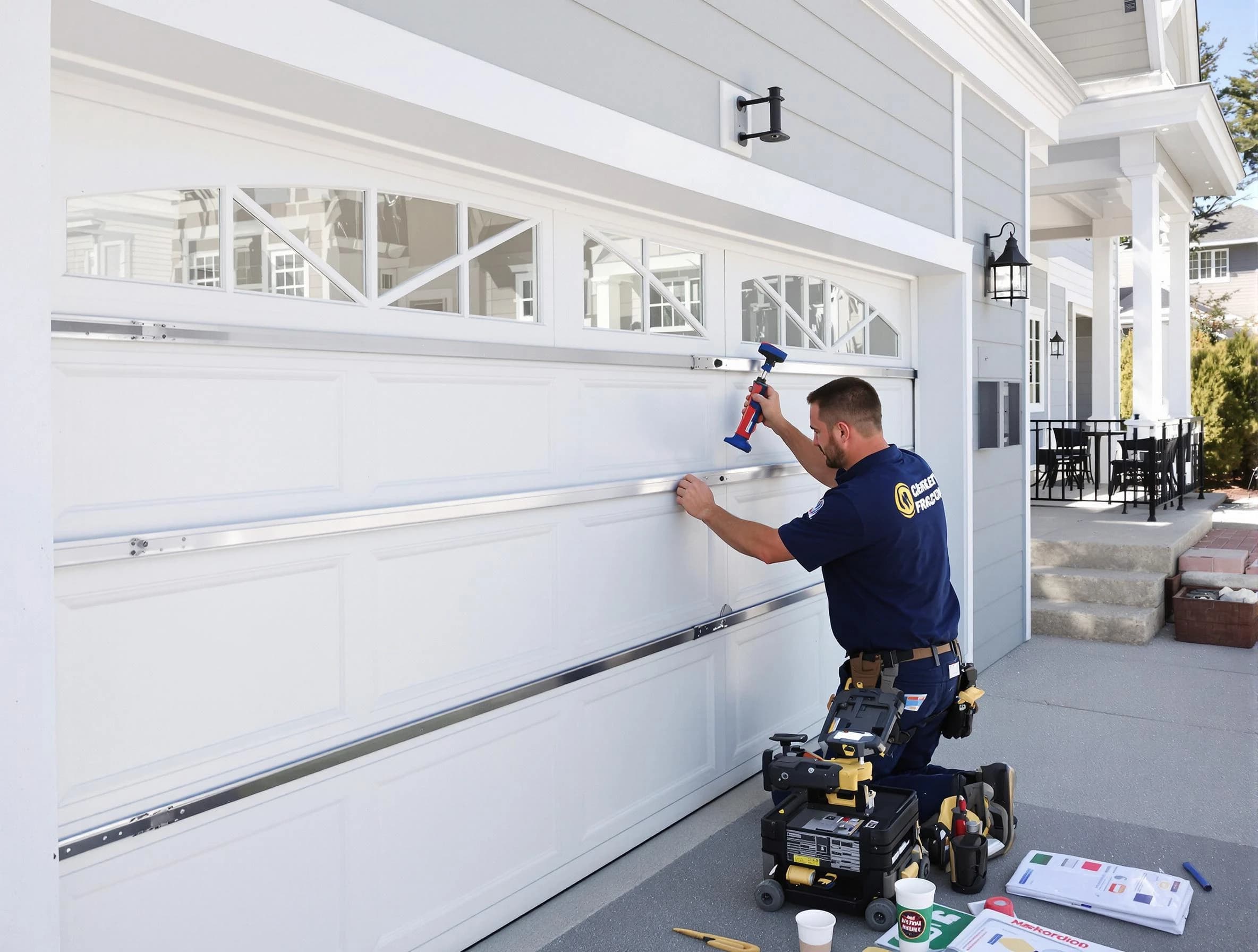 Professional garage door installation by Chelsea Garage Door Repair in Chelsea