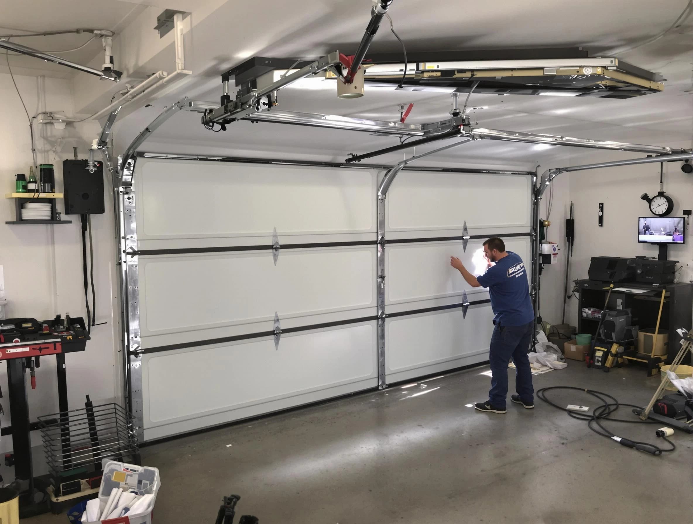 Professional garage door repair service by Chelsea Garage Door Repair in Chelsea