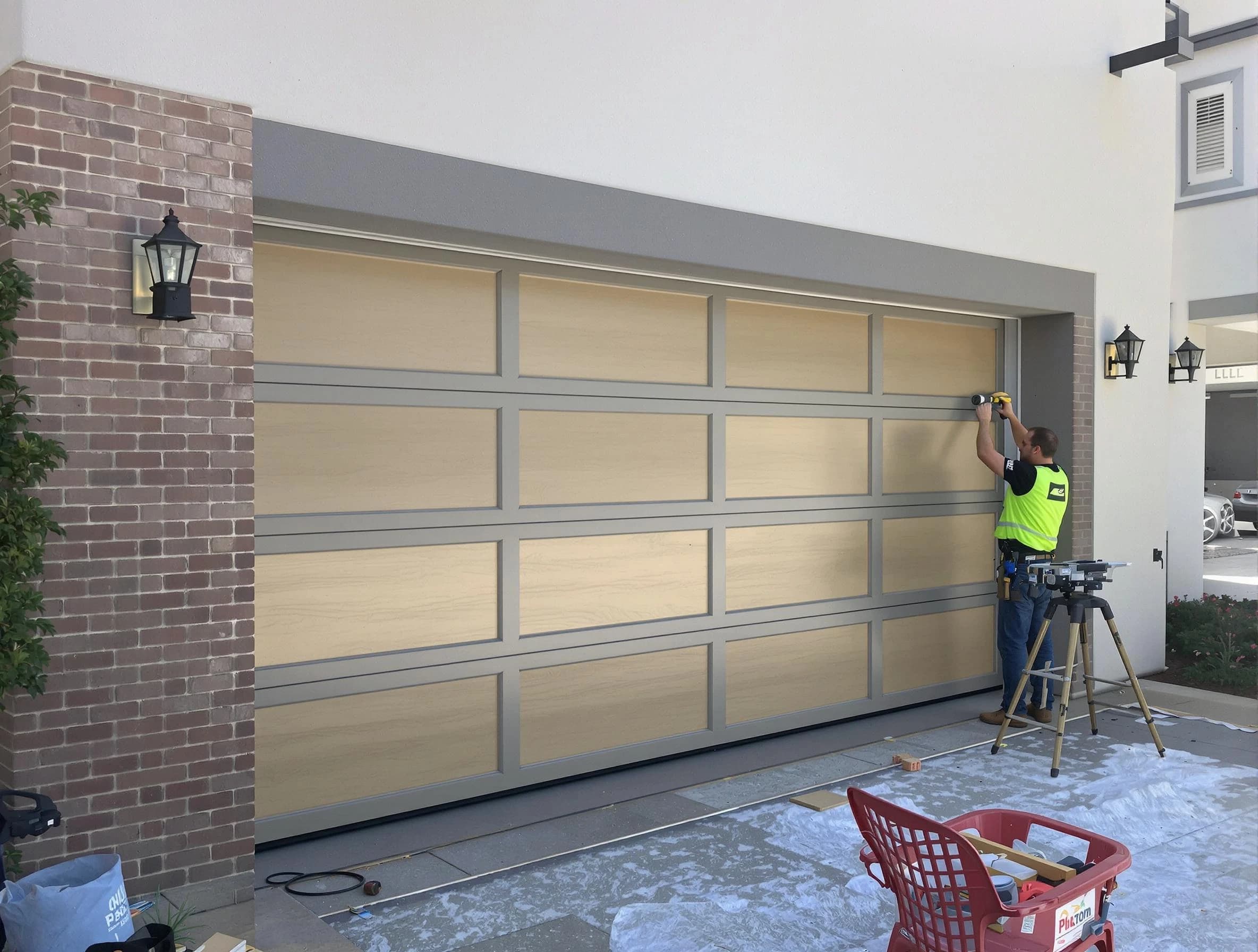 Garage door replacement service by Chelsea Garage Door Repair in Chelsea