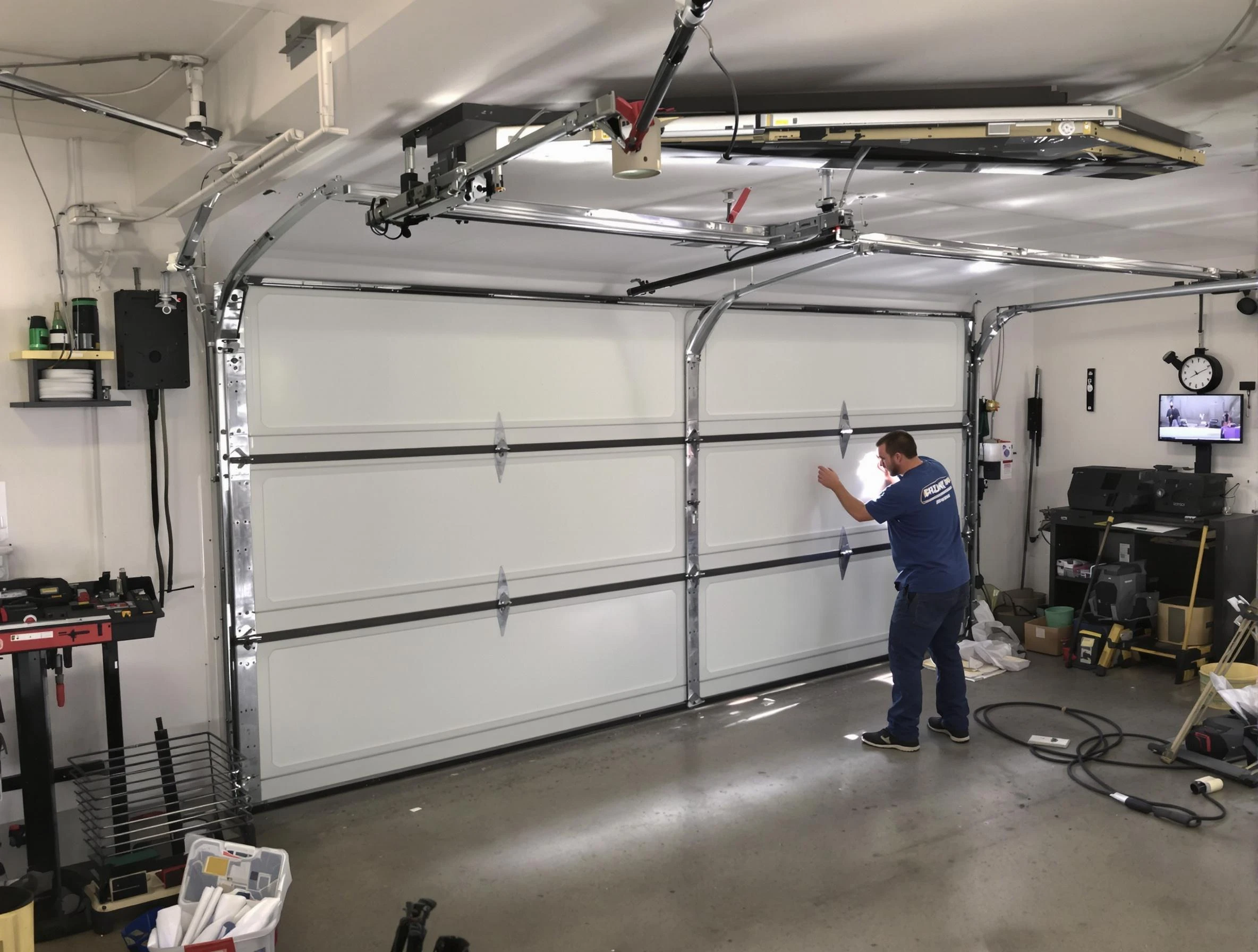 Professional garage door repair service by Chelsea Garage Door Repair in Chelsea