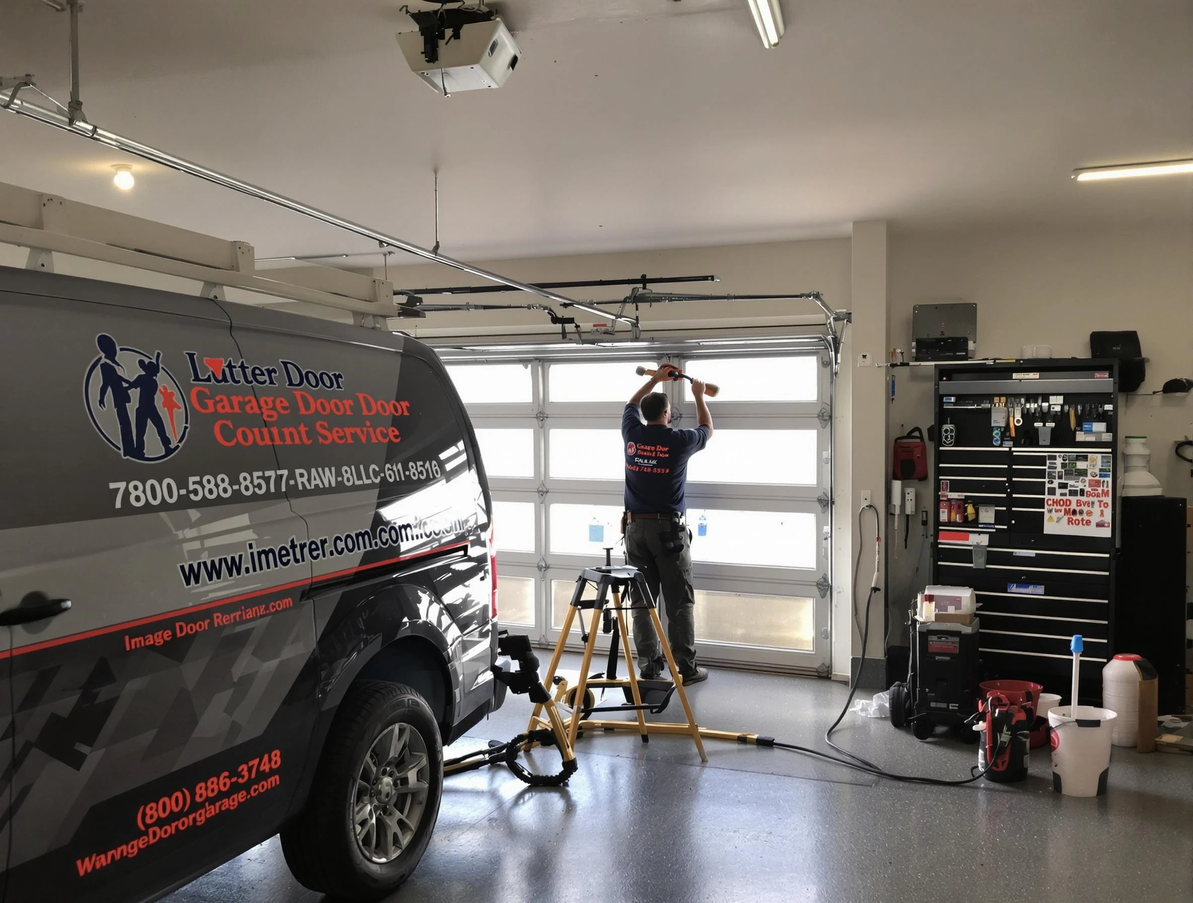 Chelsea Garage Door Repair rapid response team performing same-day repair in Chelsea