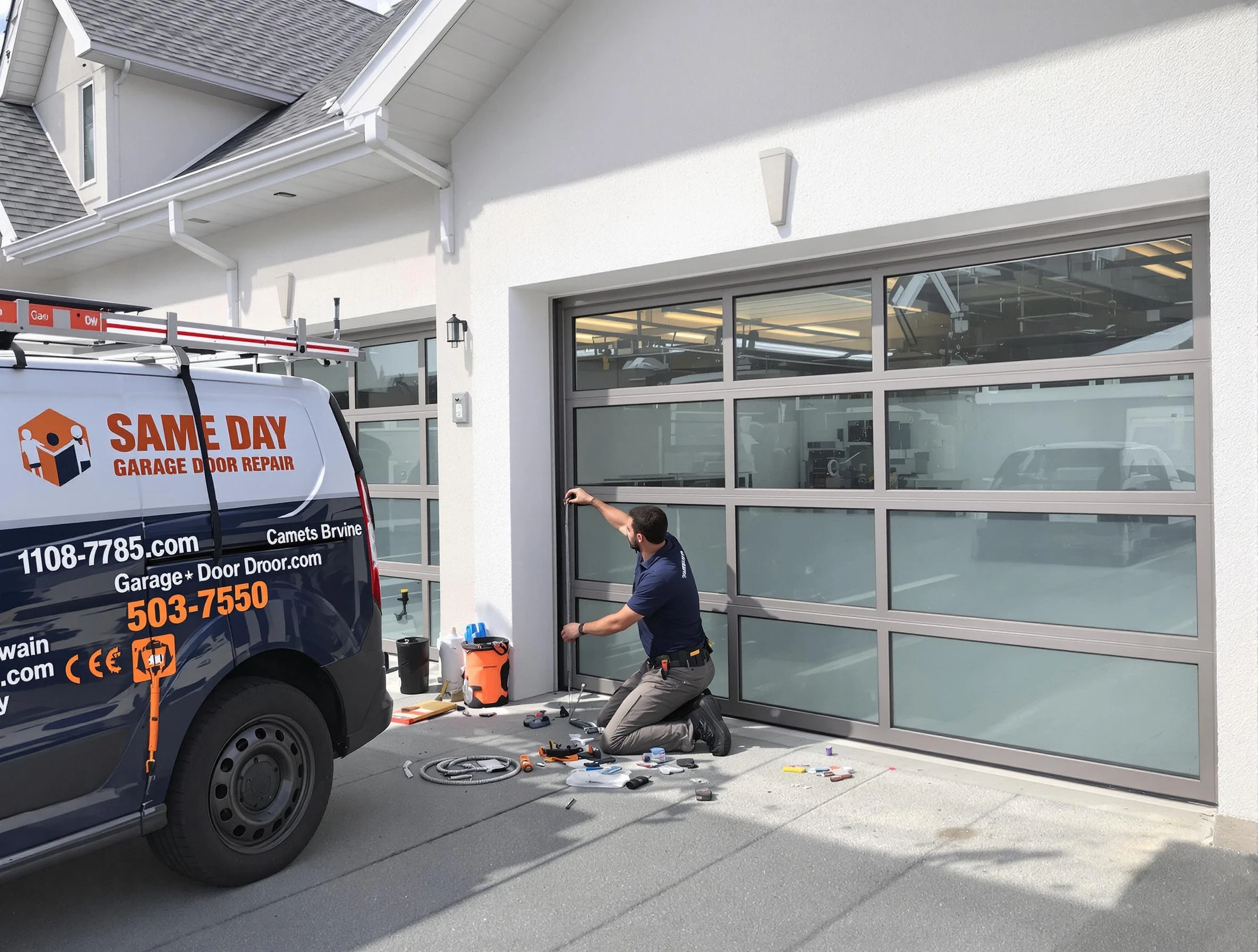 Same-day garage door repair service by Chelsea Garage Door Repair in Chelsea